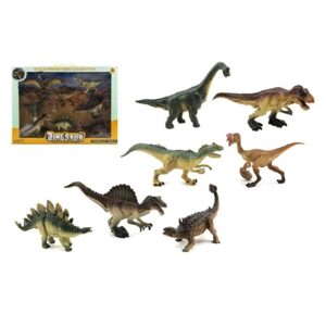 Teddies Dinosaurus plast 8ks v krabici 46x34x7cm