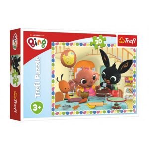 Trefl Puzzle Bing Bunny Pojďme spolu péct 27x20cm 30 dílků v krabičce 21x14x4cm