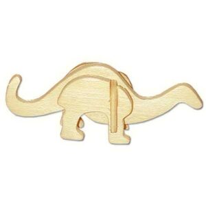 Woodcraft construction kit Woodcraft Dřevěné 3D puzzle mini skládačka Apatosaurus