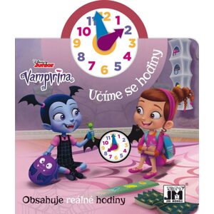 Jiri Models Kniha s hodinami Vampirina