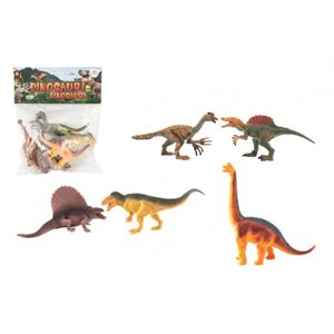 Teddies Dinosaurus plast 16-18cm 5ks v sáčku