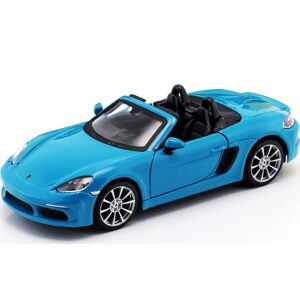 Bburago 1:24 Plus Porsche 718 Boxster Blue