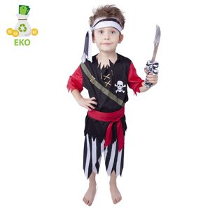 RAPPA Dětský kostým pirát s šátkem (M) e-obal