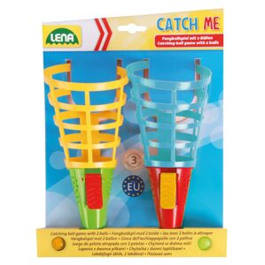 LENA Catch Ball - Košíková mini se 2 míčky