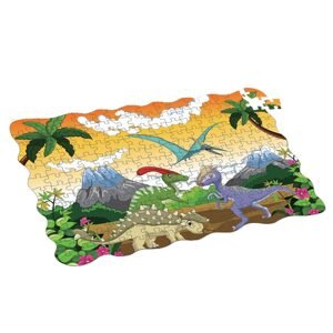 RAPPA Puzzle dinosauři 208 ks 90x64 cm