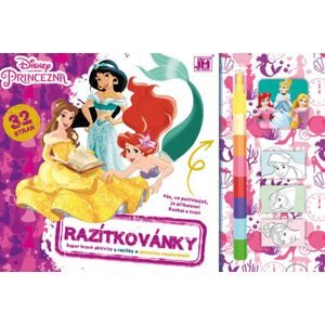 Jiri Models Omalovánka - Razítkovánky Disney Princezny