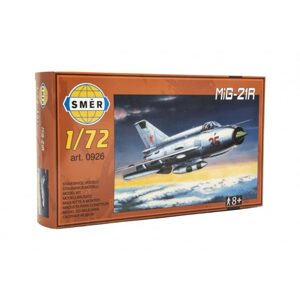 Směr Model MiG-21R 1:72 15x21,8cm v krabici 25x14,5x4,5cm