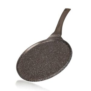 BANQUET Pánev na palačinky s nepřílnavým povrchem GRANITE Dark Brown 26 cm