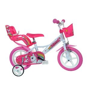 DINO Bikes Dětské kolo Dino Bikes 124RL-UN Unicorn Jednorožec 12