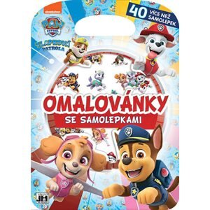 Jiri Models Omalovánka se samolepkami Paw Patrol