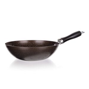 BANQUET Pánev WOK s nepřilnavým povrchem GRANITE Brown 25 cm