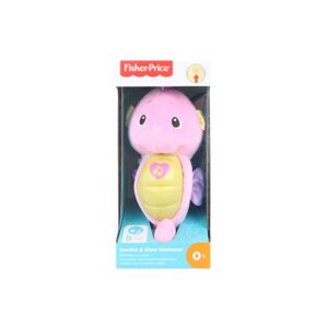 LAMPS Fisher-Price mořský koník růžový hrající