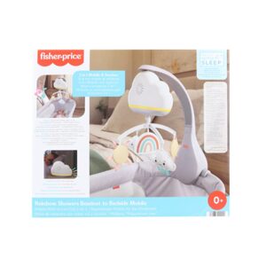 LAMPS Fisher-Price Kolotoč nad postýlku déšť s duhou HBP40