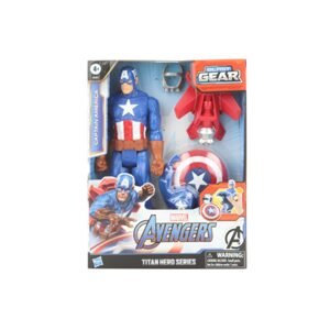 LAMPS Avengers Figurka Captain America s power fx příslušenstvím