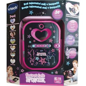 Vtech Kidi Secret Safe - Můj tajný deník - černý (CZ)