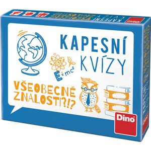 Dino KAPESNÍ KVÍZY - VŠEOBECNÉ ZNALOSTI Cestovní hra