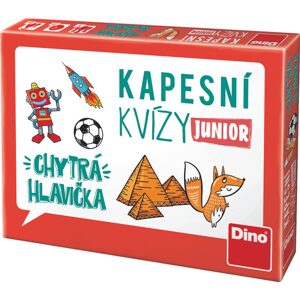 Dino KAPESNÍ KVÍZY JUNIOR - CHYTRÁ HLAVIČKA Cestovní hra