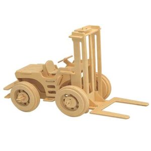 Woodcraft construction kit Woodcraft Dřevěné 3D puzzle vysokozdvižný vozík