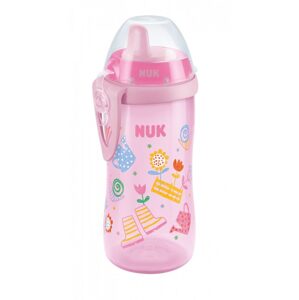 NUK FC láhev Kiddy Cup 300ml 1ks pro holky