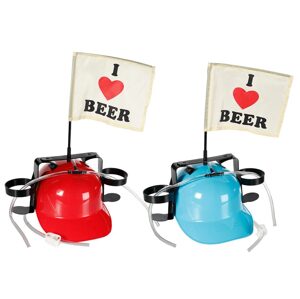 Picí helma, I love Beer (miluji pivo) a vlaječkou
