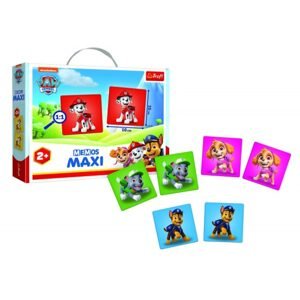 Trefl Pexeso Maxi Tlapková patrola/Paw Patrol 24 kusů společenská hra v krabici 37x29x6cm 24m+