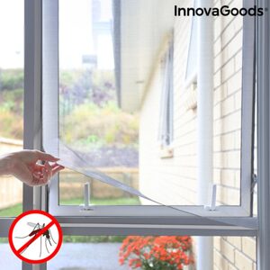 Přilnavá vyříznutelná okenní síť proti komárům White InnovaGoods