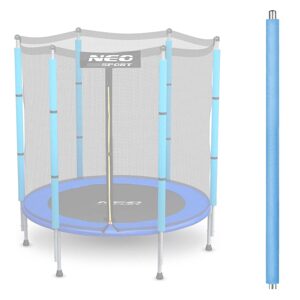 Neo-Sport Horní sloupek na trampolínu s vnější sítí 4,5 ft modrý Neo-Sport