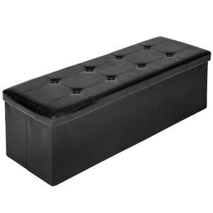 tectake 401822 taburet skládací s úložným prostorem 110x38x38cm