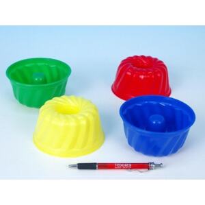 LORI Bábovka kulatá plast 12x7cm asst 4 barvy od 12 měsíců