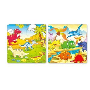 RAPPA Puzzle magnetické - dinosauři