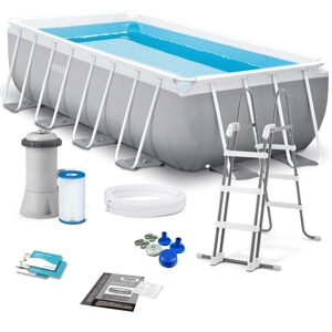 Intex Rámový zahradní bazén 400 x 200 x 100 cm set 4v1 INTEX 26788