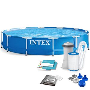 Intex Stojanový zahradní bazén 366 x 76 cm 9v1 INTEX 28212