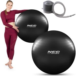 Neo-Sport Míč na cvičení 75 cm NS-952 černý