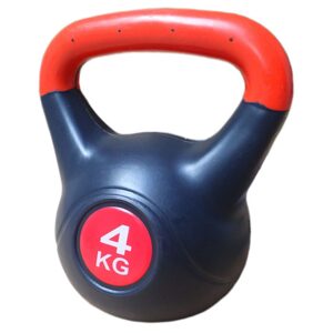 ACRA Činka kettlebell s cementovou náplní - 4 kg