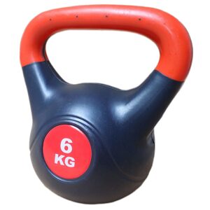 ACRA Činka kettlebell s cementovou náplní - 6 kg