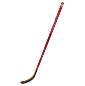 ACRA Laminovaná hokejka pravá 125 cm - červená