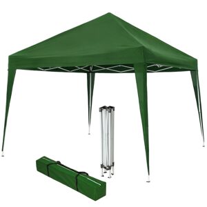 tectake 404826 skládací pavilon linosa 3x3 m - zelená - zelená