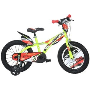 Dino bikes 614 Raptor žlutá 14" 2017 dětské kolo