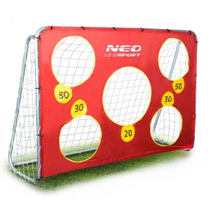 Neo-Sport Velká fotbalová branka 215 x 153 x 76 cm + zaměřovací podložka