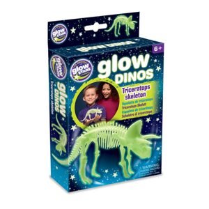 GlowStars Glow Dinos 3D kostra Triceratops