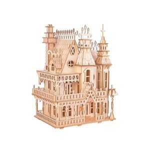 Woodcraft construction kit Woodcraft Dřevěné 3D puzzle Fantasy vila