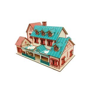 Woodcraft construction kit Woodcraft Dřevěné 3D puzzle Vila Narat