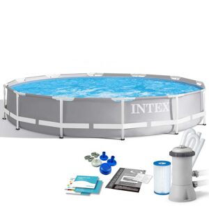 Intex Zahradní rámový bazén 366 x 76 cm 9in1 INTEX 26712GN