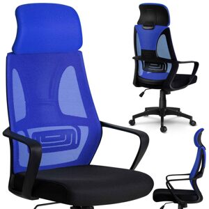 Sofotel Kancelářská židle s mikrosíťovinou Praha - modrá
