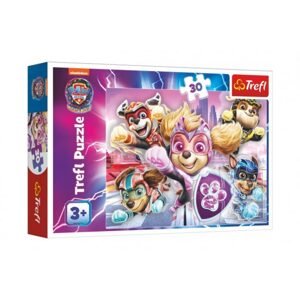 Trefl Puzzle Hrdinové města Tlapková patrola/Paw Patrol 27x20cm 30 dílků v krabičce 21x14x4cm