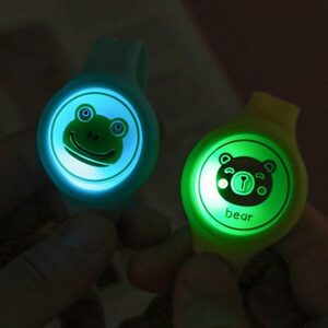 LED Náramek proti komárům pro děti - Dino hodinky