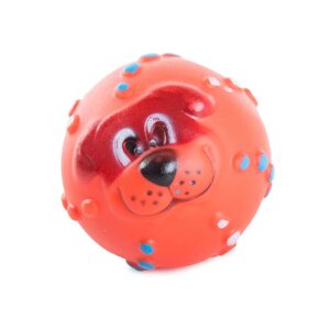 Pískací balónek pro psy 6,5 cm - gumový (Verk)