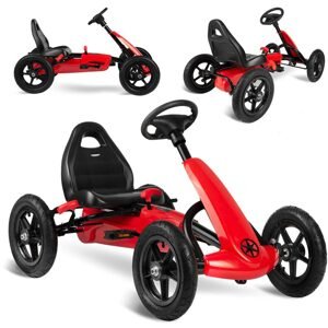 Ricokids Dětská šlapací motokára RK-592 červená