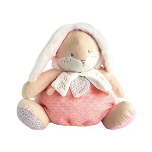 Doudou et Compagnie Paris Doudou Růžový králíček s prostorem pro uložení pyžámka 38 cm