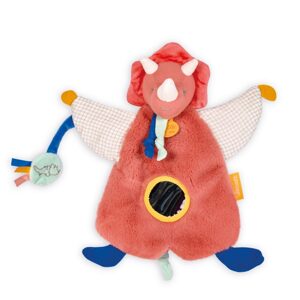 Doudou et Compagnie Paris Doudou Plyšový maňásek dinosaurus Lou 25 cm